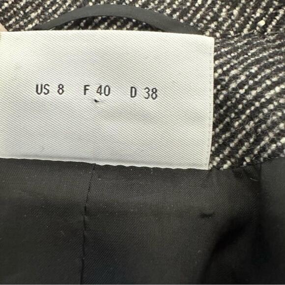 Akris Punto Wool And Silk Blend Blazer Jacket Size 8 - Picture 4 of 14